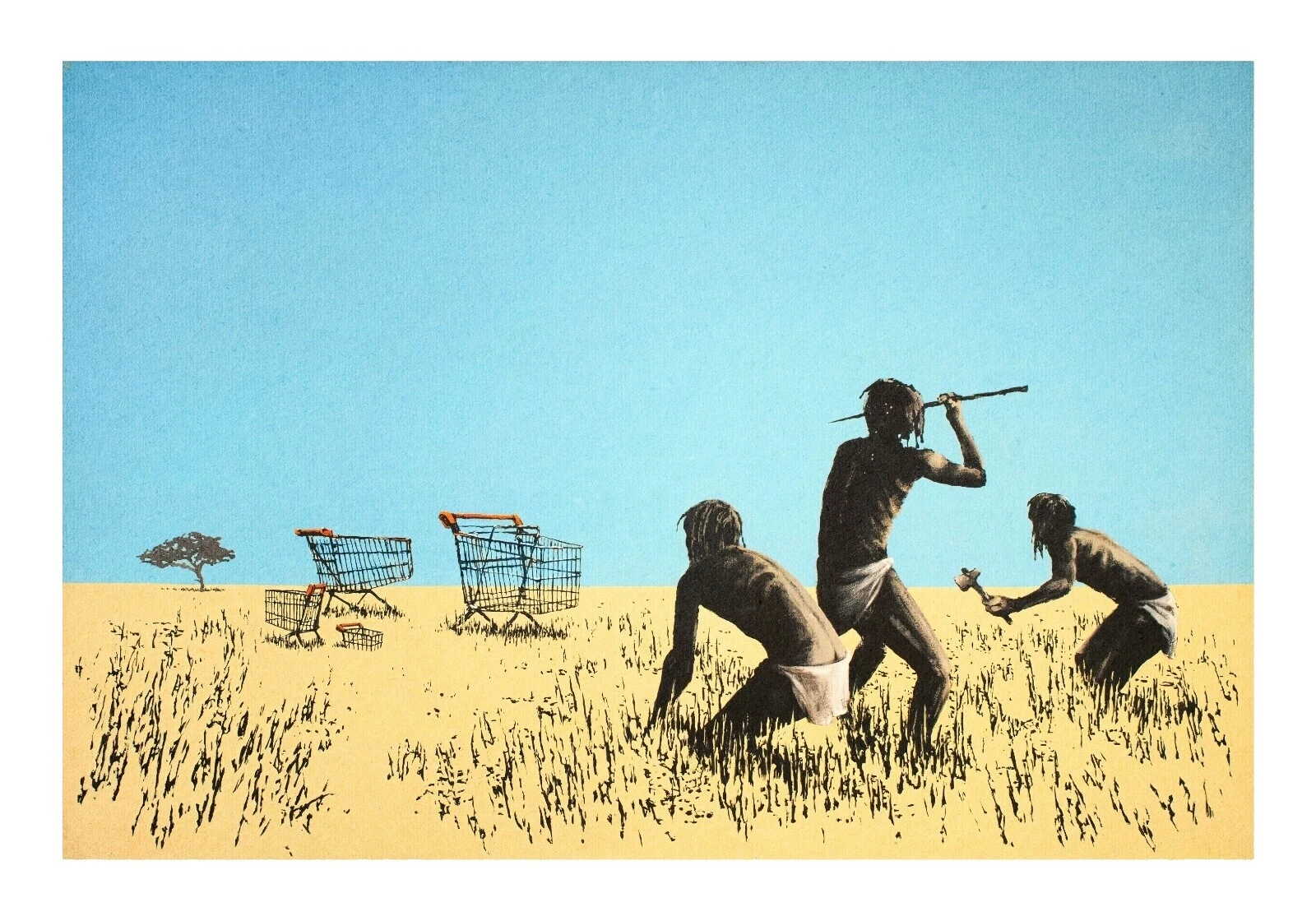 Banksy carteles de decoración para el Hogar Arte urbano