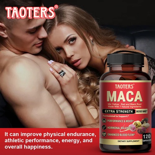 Organic Maca Root 120 Capsules-Peruvian Maca Extract for Men & Women - Picture 4 of 11