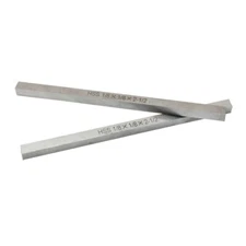 2 PC High Speed Steel HSS Square Tool Bit 1/8 x 2-1/2" M2AL Square Ground Cobalt