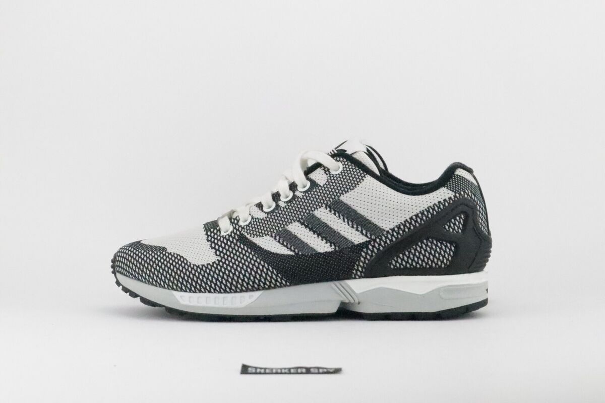 ADIDAS FLUX WEAVE B34897 BLACK WHITE ONIX TORSION ZX 8000 5000 NEW |