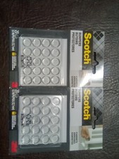 Scotch Lot de 20 pare-chocs ronds d'armoire en caoutchouc 1/2" 3M réduit le bruit protège 2 pièces