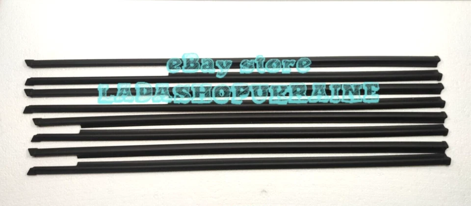 FACHADAS DE VIDRIO sello de deslizante, barredores LADA 2105 07 Sello Para vidrio Foto 3 de 4