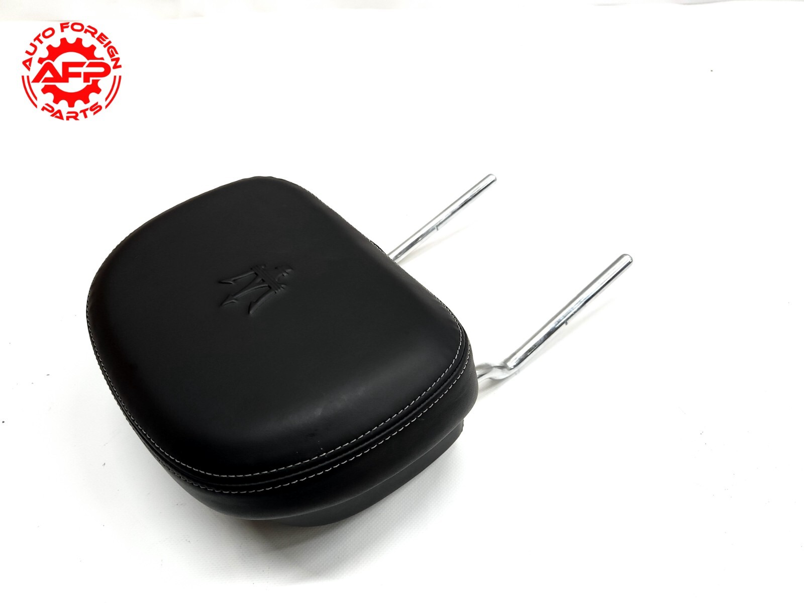 ⭐ 14-21 Maserati Quattroporte Front Seat Headrest Restraint Leather Black Oem