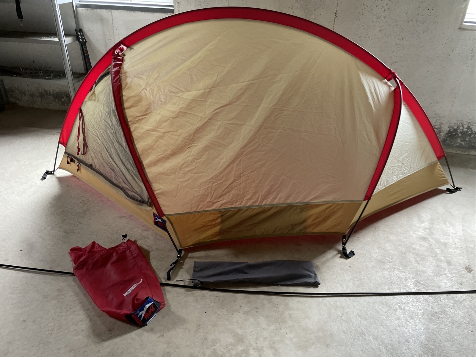 Moss Hooped Outland Tent, No Rain Fly Rare MSR Vintage 4S 1P eBay