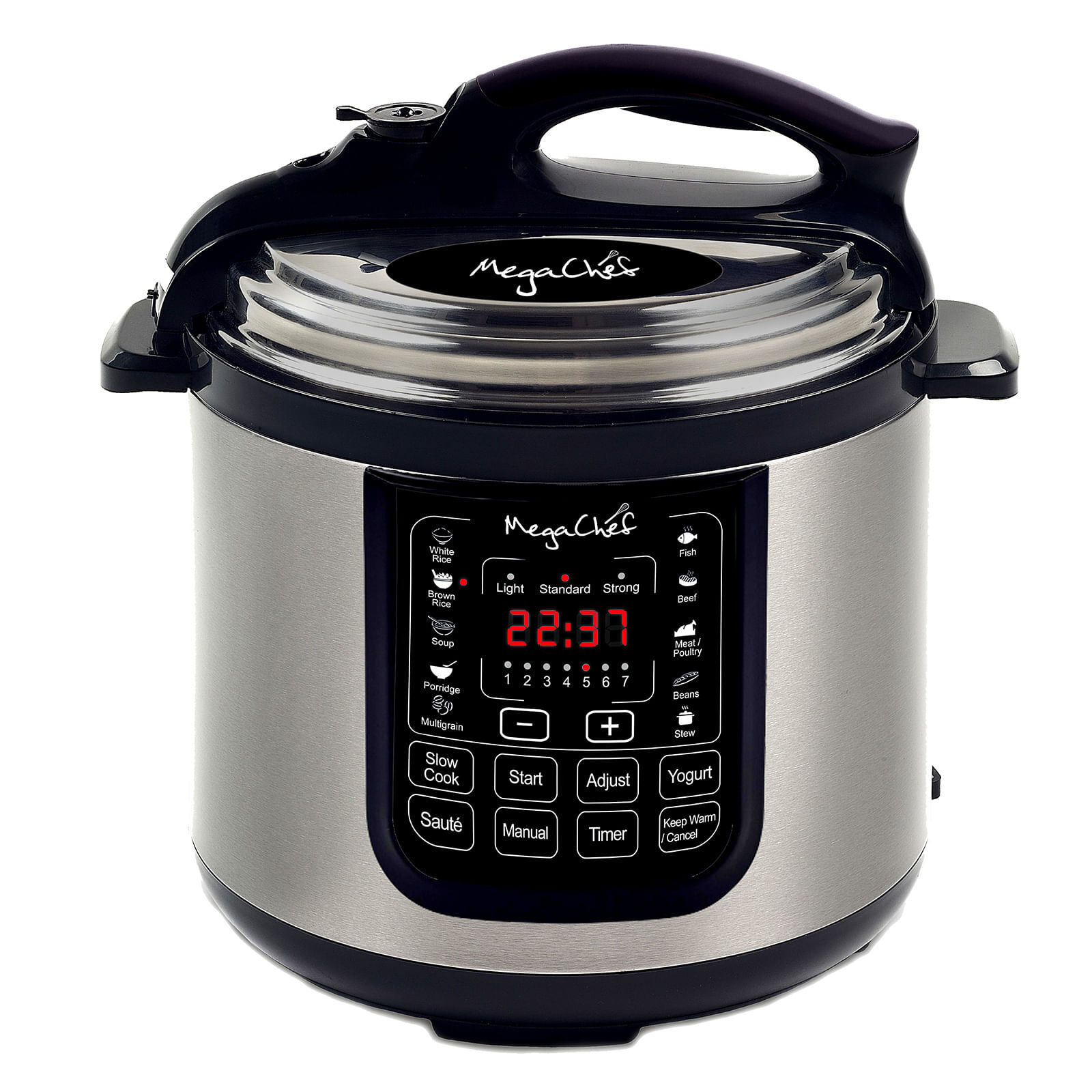 Megachef 8 Quart Digital Pressure Cooker with 13 Pre-set Multi Function Feature