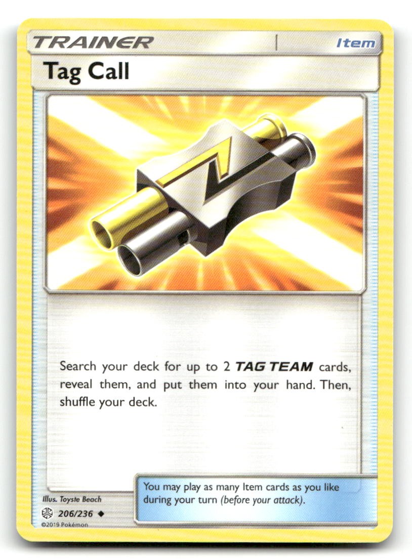 Tag Call SM - Cosmic Eclipse 206/236 LP Pokemon