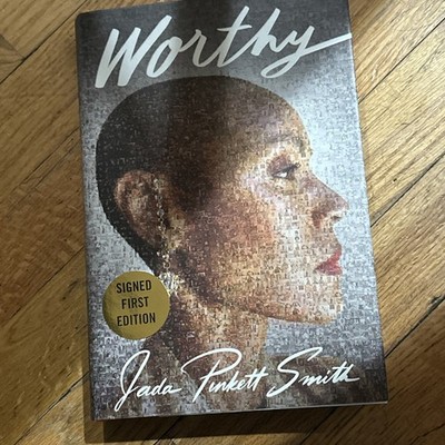 Worthy by Jada Pinkett Smith  SIGNED 1st Ed HC Dust Jacket 2023  Will Smith