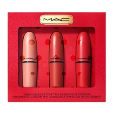 MAC Cosmetics Bubbles & Bows Three Cheers! Lipstick Trio Gift Set NIB