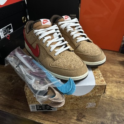 Nike Dunk Low SP x CLOT Cork NEW Fragment Men's Size 12 - Clean Used w/ OG box