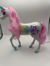 Barbie Dreamtopia Brush 'N Sparkle Unicorn Horse Doll w/ Lights Sounds Mattel