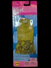 Vintage Ken Doll 1999 Mattel Stylin Looks Fashions Olive Green Vest Shorts
