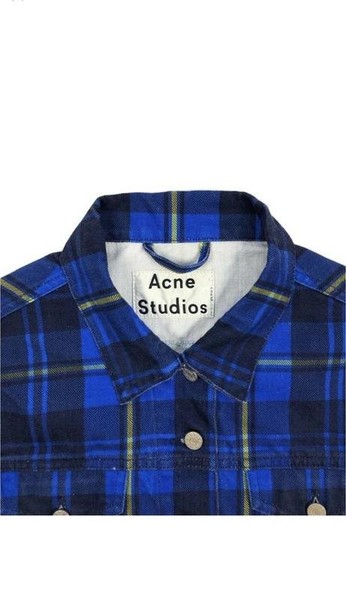 Women Acne Studios Jacket Navy Denim 36 / S / 44
