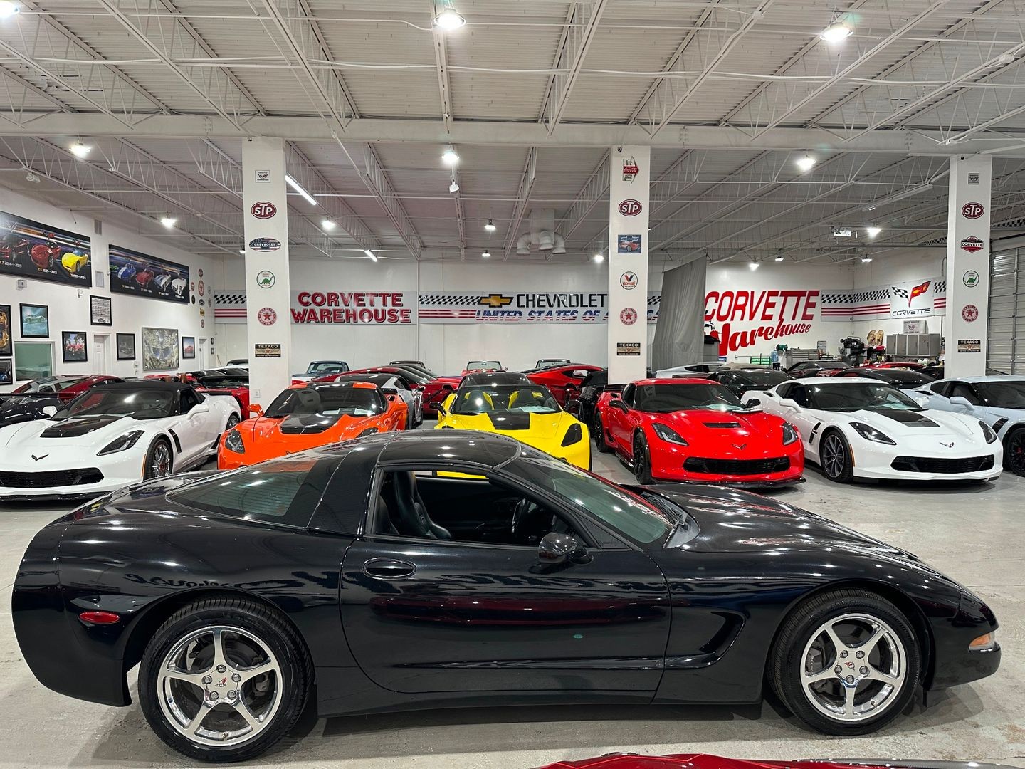 2001 [41U] Black Chevrolet Corvette   | C5 Corvette Photo 7