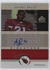 2005 Upper Deck Reflections Signature Reflections Antrel Rolle #SR-AN Auto 1pn9