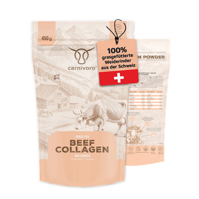 Carnivoro  Kollagen Pulver » Schweizer Kollagenhydrolysat » 45 Portionen