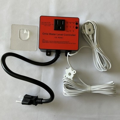 Hi-Lo Sump Pump Switch Ortis Electric Float Switch Dual Sensors 