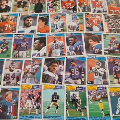 1987 TOPPS FOOTBALL #1-199 YOU PICK SEE SCANS STARS,ROOKIES NEW LISTING NR.MINT+