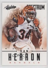 2012 Panini Absolute Rookie Spectrum Black 17/25 Daniel Herron Dan #122 0v0