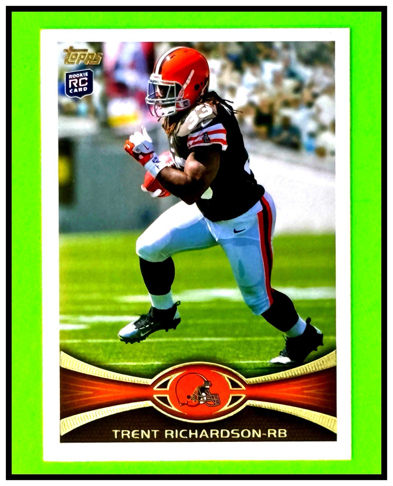 Trent Richardson Topps #380 Base