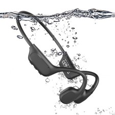 New Bone Conduction Headphones IPX8 Waterproof Swimming Headphones, Open Ear ...