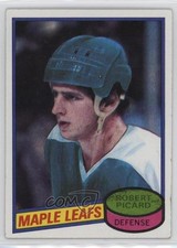 1980-81 Topps Scratched Robert Picard #255 1g62