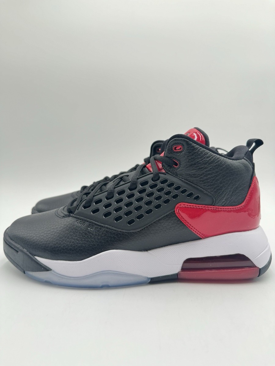 Nike Men's Air Jordan Maxin 200 Size 10.5 Black Gym Red |CD6107