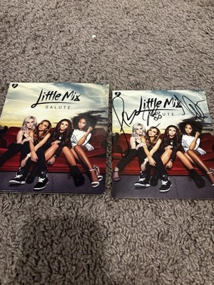 Little Mix Autographed CD Salute 2013 Album Great Condition