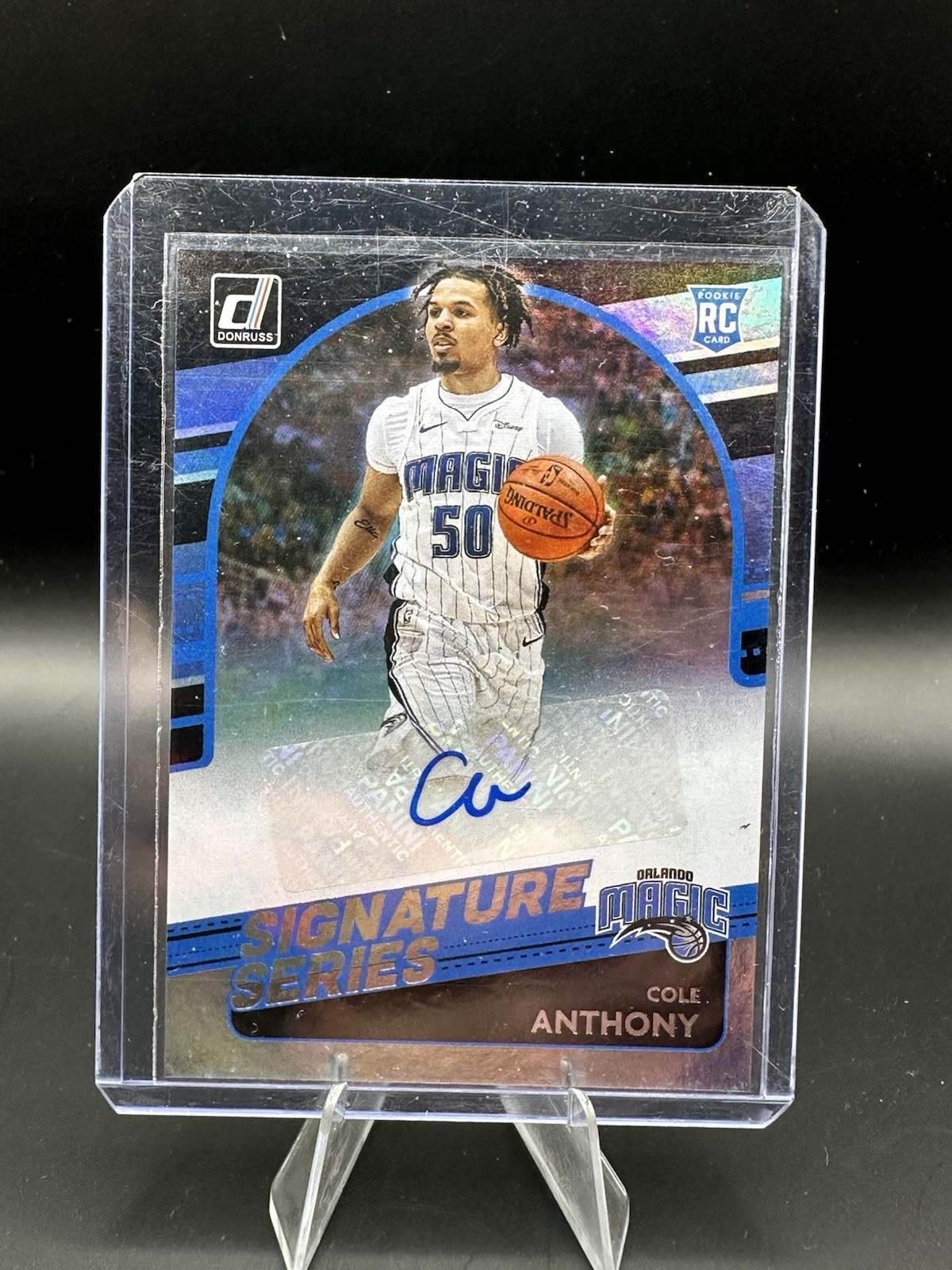 2020-21 Panini Donruss - Signature Series Cole Anthony #SG-CAN (AU, RC)