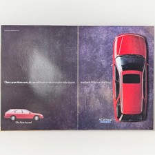 1993 Honda Accord Wagon 2 Page Vintage Print Ad Red Station Wagon Auto Art 1993 Honda Accord Wagon 2 Page Vintage Print Ad Red Station Wagon Auto Art