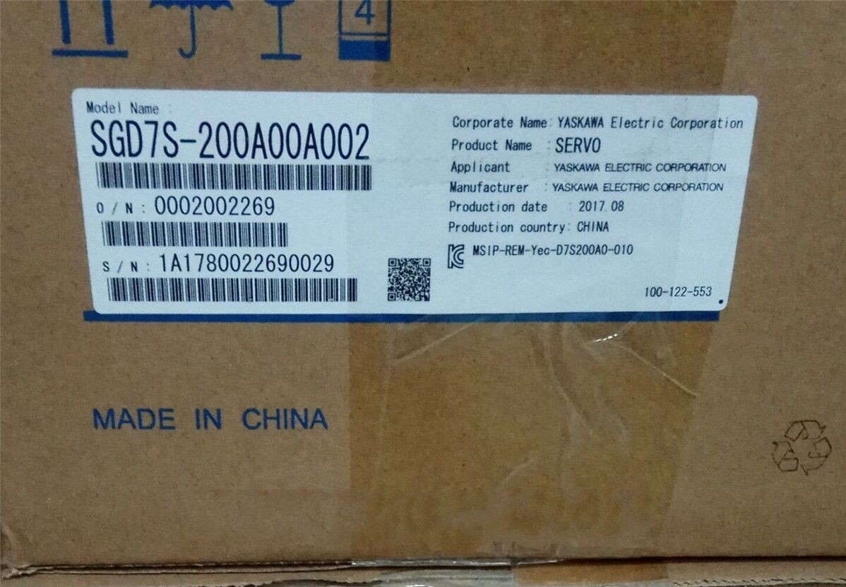 1PC New YASKAWAAC SGD7S-200A00A002 Servo Driver Expedited Shipping #A6-37