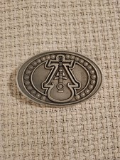 Guitar Pewter Belt Buckle Made In The USA