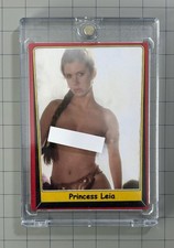Princess Leia Slave Leia Return Of The Jedi Star Wars Custom Trading Card