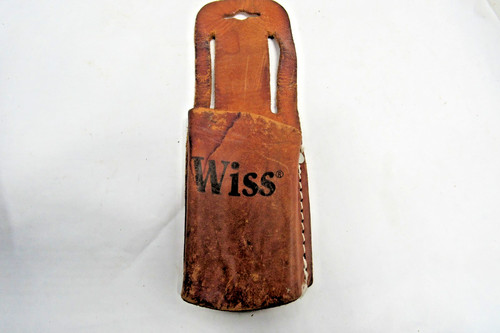 Wiss   Leather Pruning Sheath   Pre-owned Belt Loop Holster
