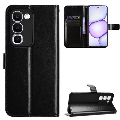 For Realme C100 4G, Classic Cover Flip Leather Wallet Stand Card Slots Soft Case