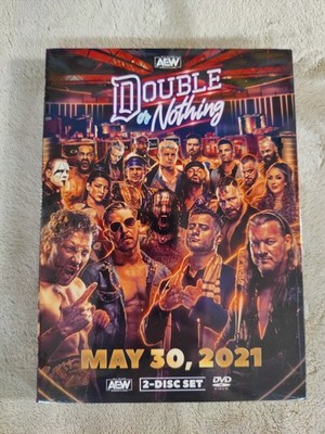 AEW Double or Nothing May 30, 2021 2-Disc Wrestling DVD Sealed