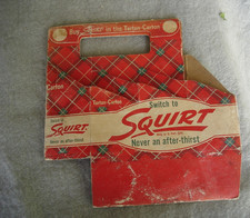 1960,s Squirt ^ pack bottle holder fair cond