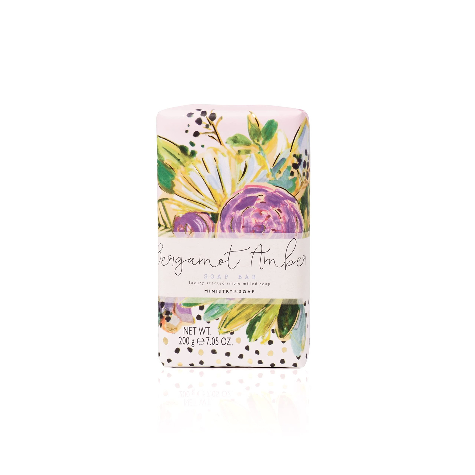 Ministry of Soap Painted Marks Wrapped Soap, Naturally Coloured, (N5P)
