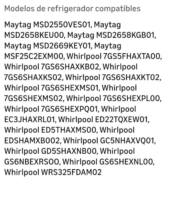 Icemaker WPW10300022 W10122556 para Nevera Whirlpool Maytag Kenmore (Imagenes) - Image 4 of 4