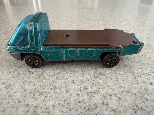 Hot Wheels Redline The Heavyweights Dump Truck 1969Blue/ Aqua Hong Kong