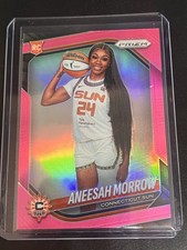 Aneesah Morrow 2025 Panini Prizm WNBA Pink /175 Rookie #146 Connecticut Sun RC !