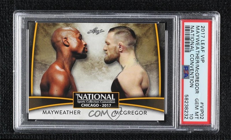 2017 Leaf National Convention Gold Floyd Mayweather Jr PSA 10 Rookie RC 1lc0