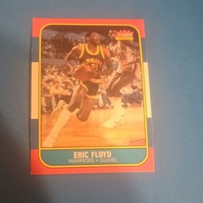 Fleer 1986-87 Sleepy Floyd #34 Golden State Warriors Basketball Card