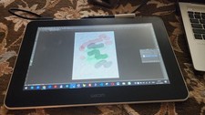 Wacom One 13.3 inch Graphics Tablet - Flint White DTC133