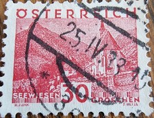 Austria znaczki Samla