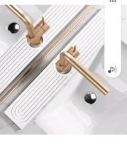 Stone Faucet Mat for Kitchen Sink - Quick Dry Diatomite Sink Splash Guard, Preve