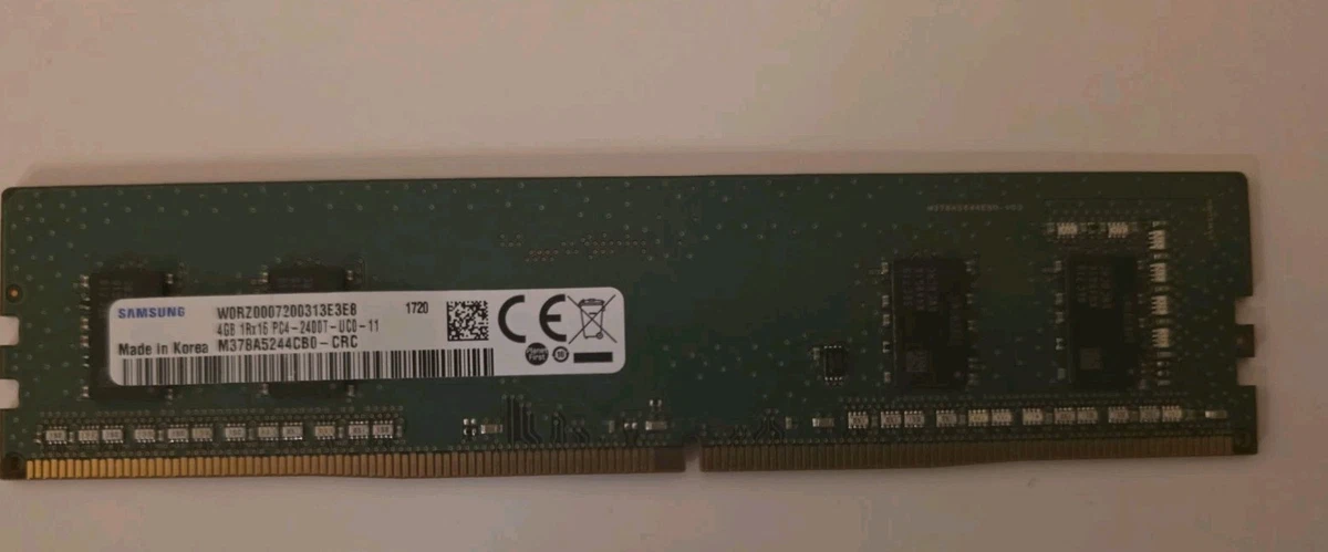 25+ Samsung DDR4 SDRAM 4 GB Capacity per Module Memory (RAM) for