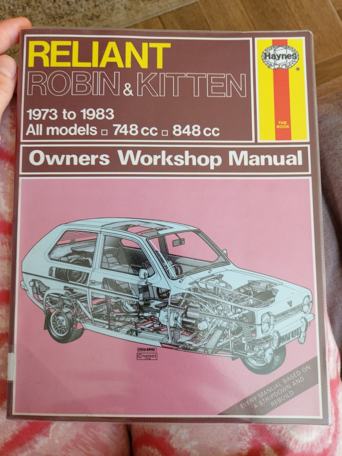 Reliant Robin & Kitten (73 - 83) Haynes Repair Manual by Haynes Publishing