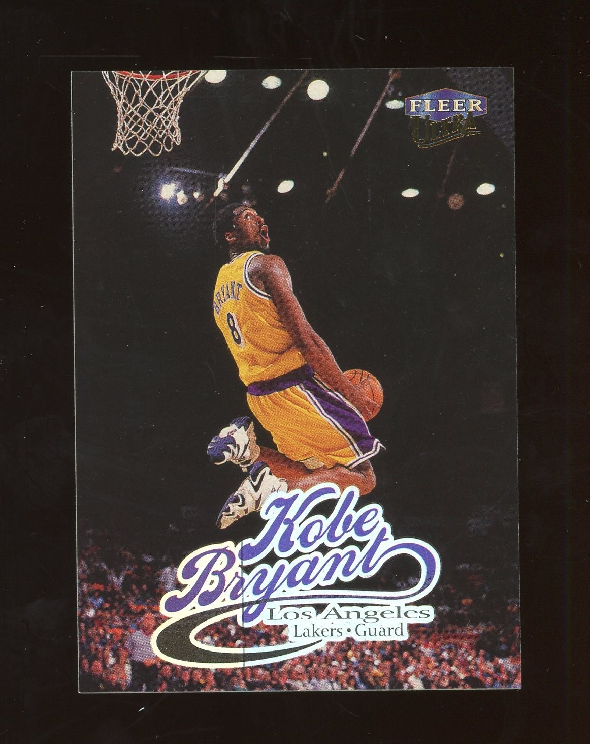 #1 1998-99 Fleer Ultra #61 Kobe Bryant Los Angeles Lakers HOF
