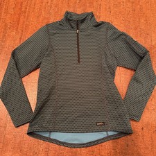KERRITS Women  s Small 1/4 Zip Long Sleeve Equestrian Horse Riding Pullover Top