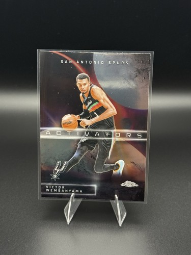 2025-26 Topps Chrome Update - Victor Wembanyama - Activators AC-3 Spurs Alien